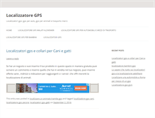 Tablet Screenshot of localizzatoregps.com